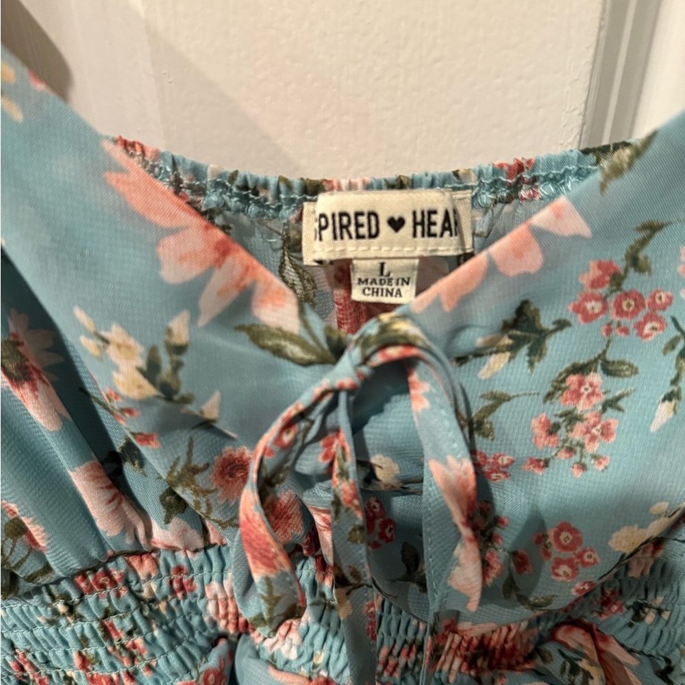 Floral Ruffle Dress - Picture 6 of 7
